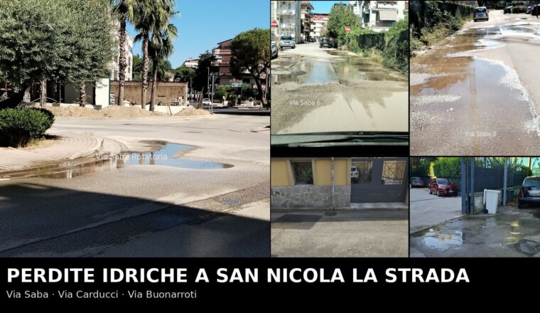 Acqua sprecata, pressione a terra: il Comune resti a guardare non è più tollerabile